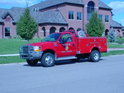 gas fire truck